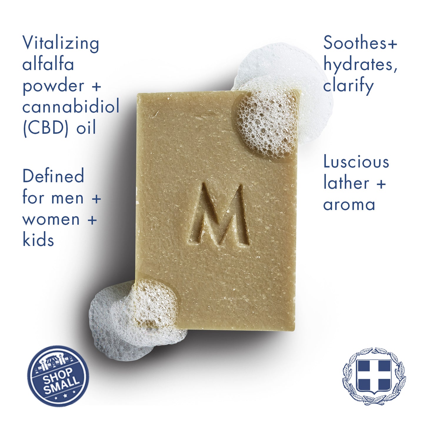 Cannabidiol CBD Oil Soap Bar