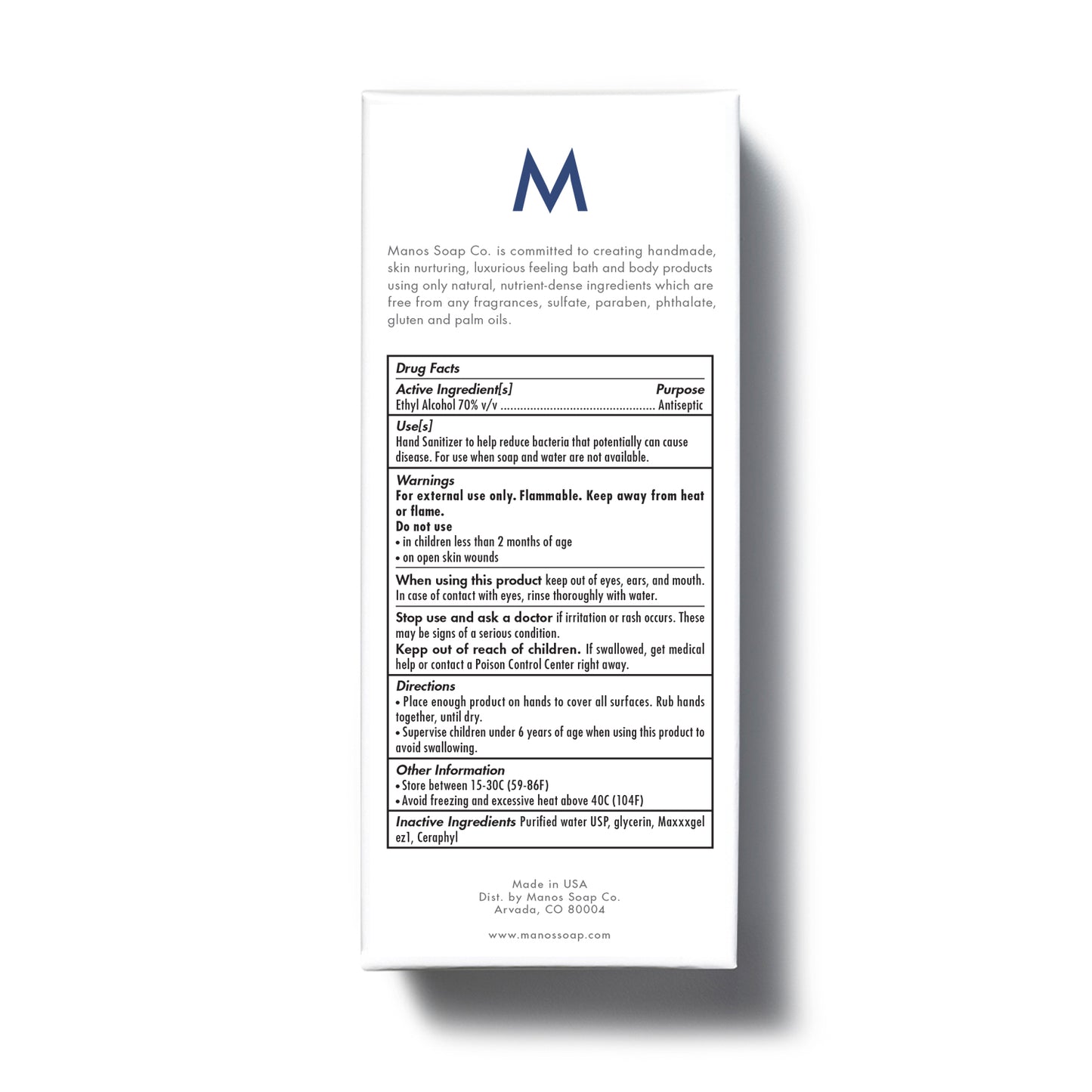 Hand Sanitizer Unscented