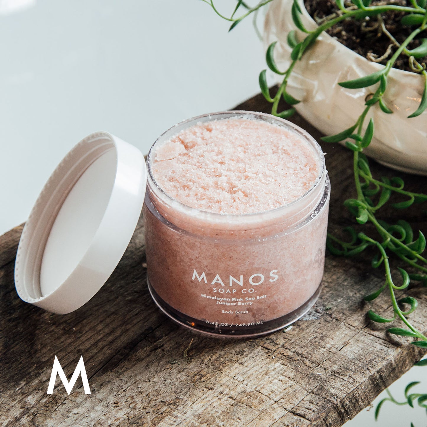 Himalayan Pink Sea Salt Juniper Berry Body Scrub