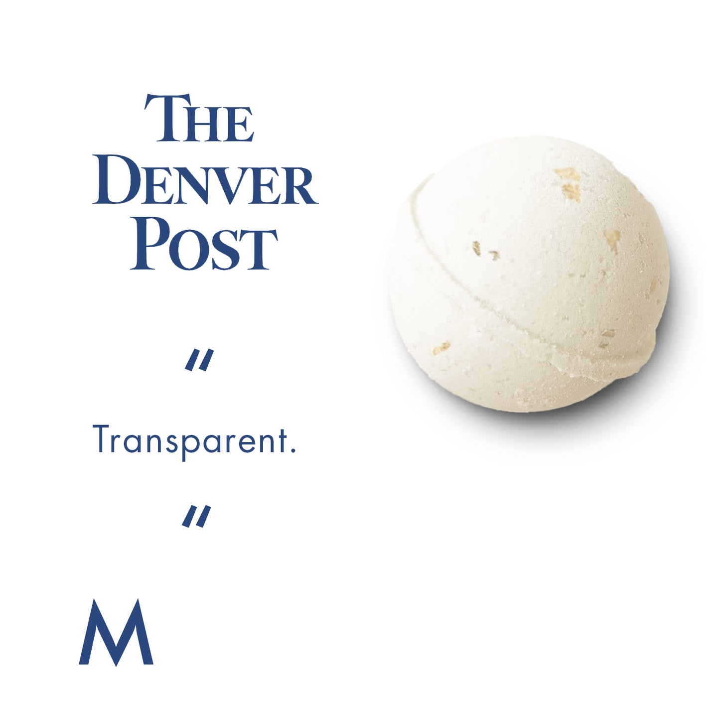 Oatmeal Milk Honey Bath Bomb