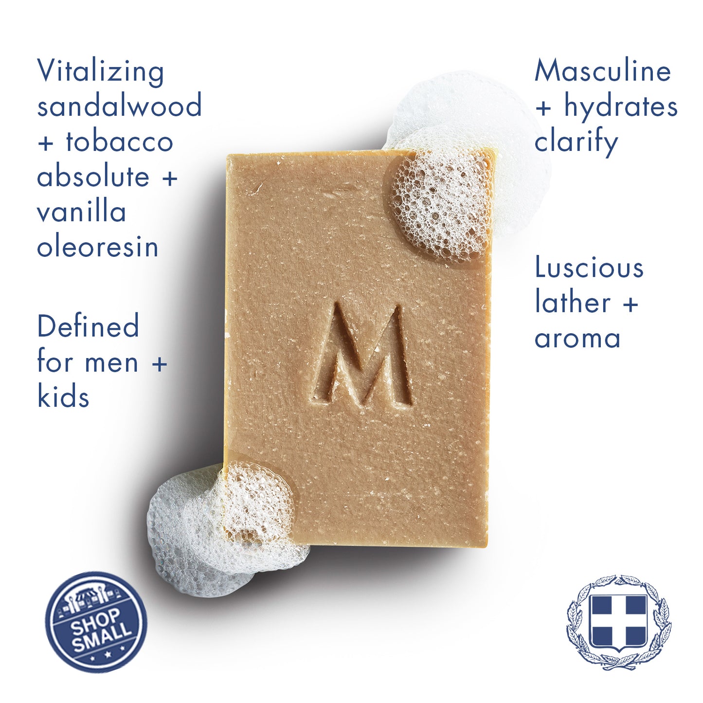 Sandalwood Tobacco Vanilla Soap Bar